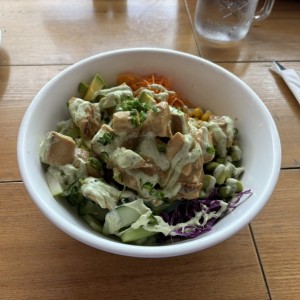 Poke de Pollo al Curry