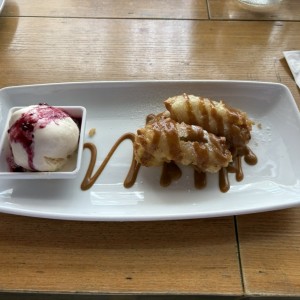 Postres Irresistibles - Banano Tempura