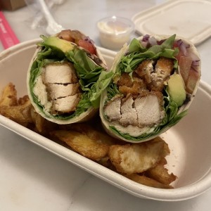 Wrap de Pollo Thai