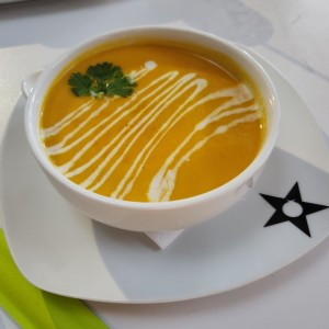 sopa de zanahoria