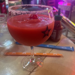Margarita de fresa