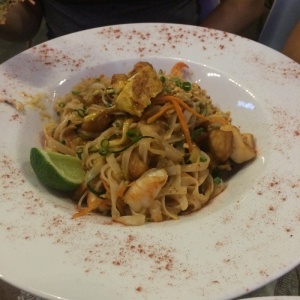 Pad Thai De Mariscos