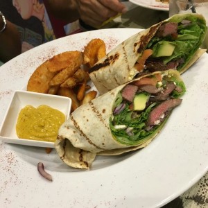 Wrap filete de res