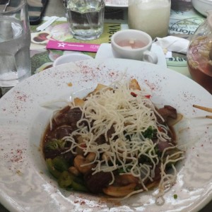 Stir fry de filete de res