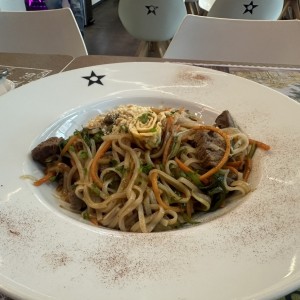 Phad Thai de Filete de Res