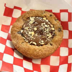Galleta de doble chocolate