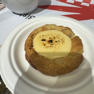 Galleta de tarta vasca