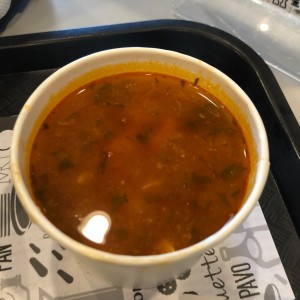 sopa de tortilla