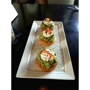 Guacamole con tortilla 