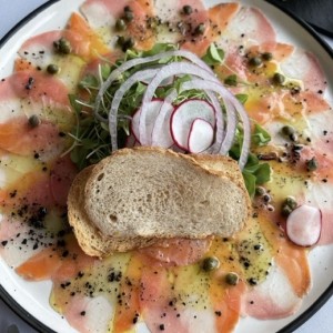 Antipasti - Carpaccio di affumicati