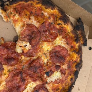 Un intento de pizza
