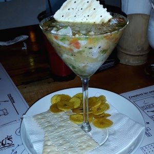 Ceviche de corvina 