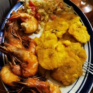 Langostinos al ajillo