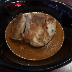 Corvina al curry 