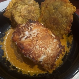 POLLO/CARNES/PESCADOS - FILETE DE CORVINA AL CURRY 
