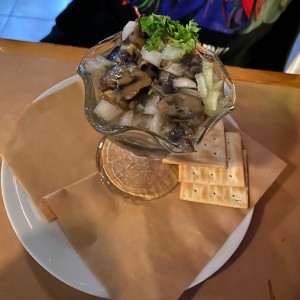 Ceviche de concha negra