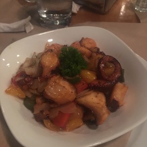 pulpo a la biabola 