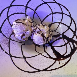 Postres - Brownie con Gelato