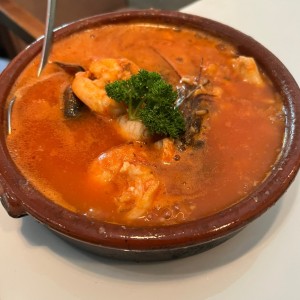Zarauela de mariscos