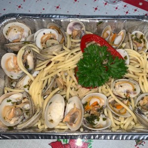 Spaguetti con almejas