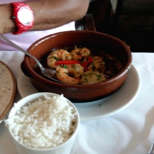 Langostinos al ajillo