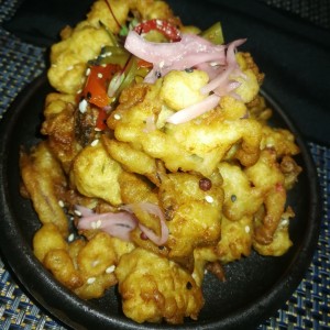 ceviche frito!! simplemente exquisito 