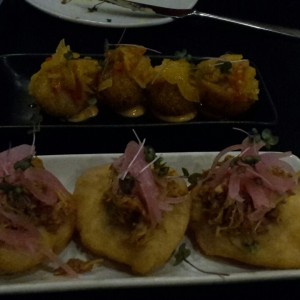 Croquetas de pescado afroantillana 