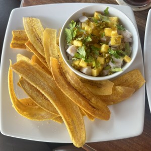Ceviche de corvina