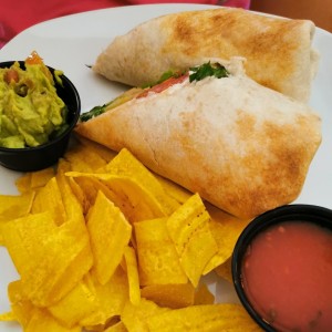 Wrap de vegetales