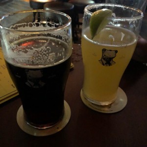 Porter y Chelada de Blanche
