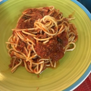 pasta a la bolognesa