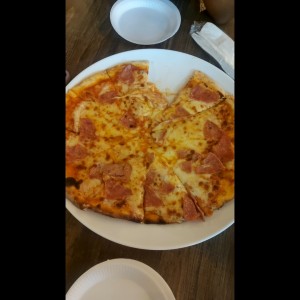 Pizza de Jamón con extra queso 