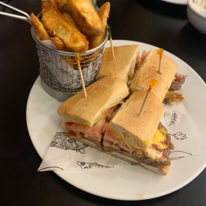 Emparedado de la casa