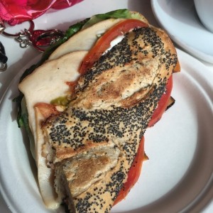sandwcih de pavo y queso