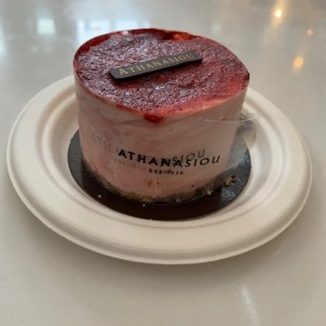 Keto cheese cake fresa