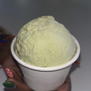 Helado de matcha sugar free