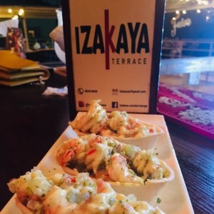 Tacos Ceviche de Camarones