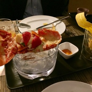 Ceviche de langosta (entrada)