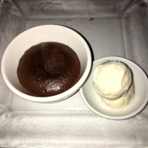 fondant de chocolate