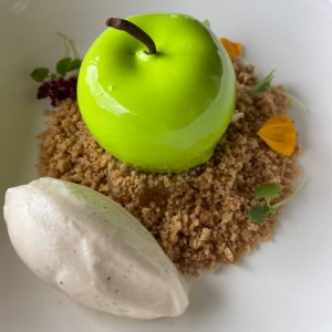 Postre de manzana