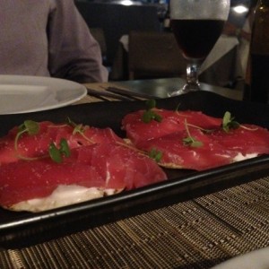 Para picar - Tuna pizza