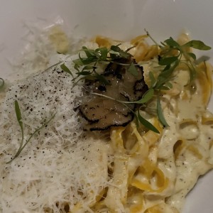 Tagliatelle Cacio, Pepe e Tartufo