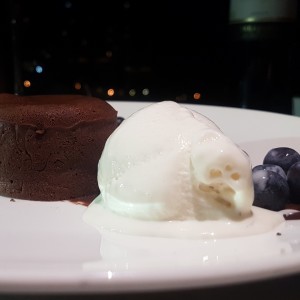 fondant de chocolate