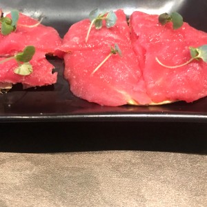 Para picar - Tuna pizza