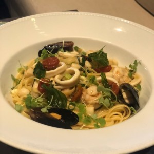 linguini al oleo