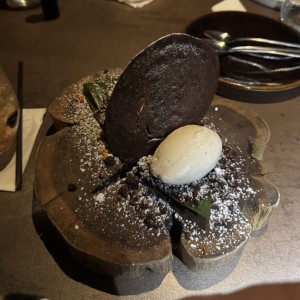 Fondant de Chocolate con helado