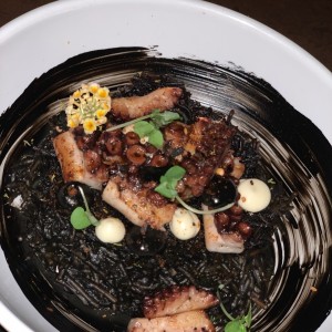 fideua de pulpo