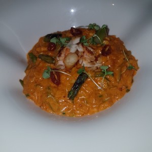 Risotto de langosta