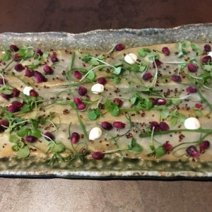 capaccio de atun blanco