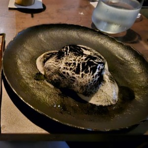 Pesca del Dia Meron en Salsa de Tartufo